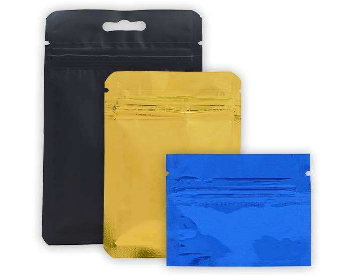 three side seal pouch