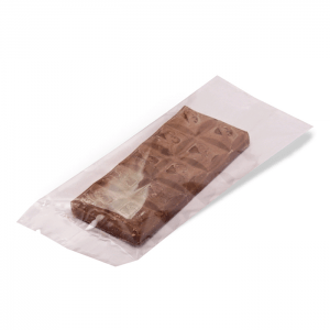 clear chocolate bar packaging