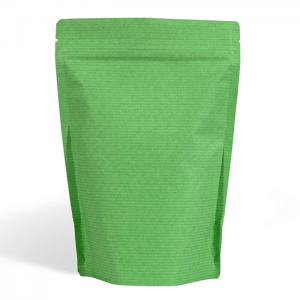 green striped paper bags
